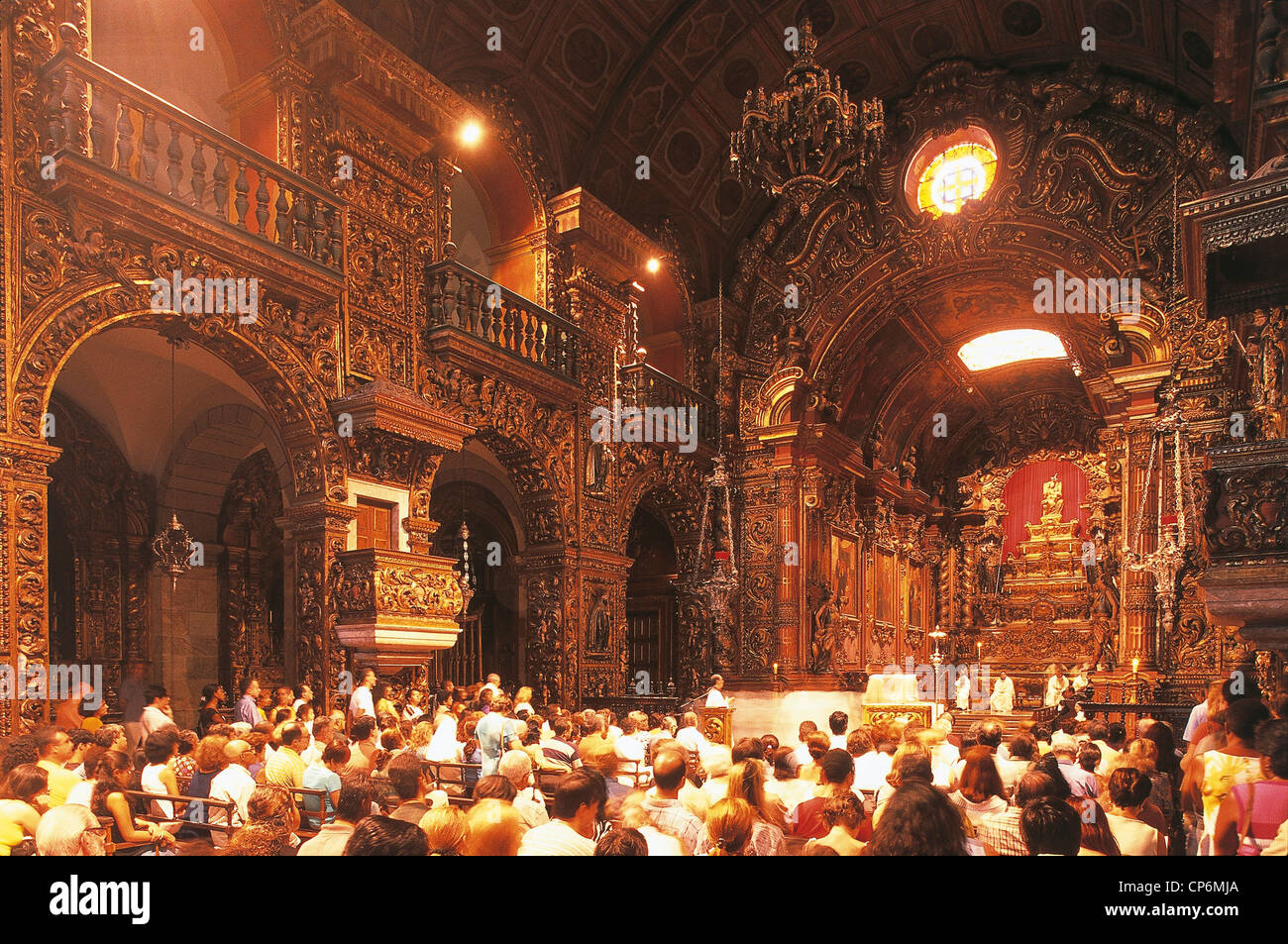 Brazil Rio De Janeiro Domestic Church Of Saint Benedict Stock Photo - Alamy
