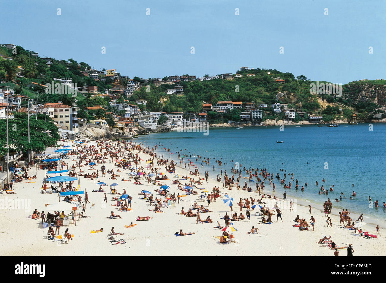 Brazil - Rio de Janeiro. Barra de Guaratiba, the beach. Stock Photo