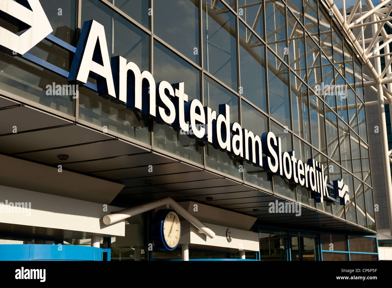 Amsterdam Sloterdijk Train Station Netherlands Holland Europe EU Stock ...
