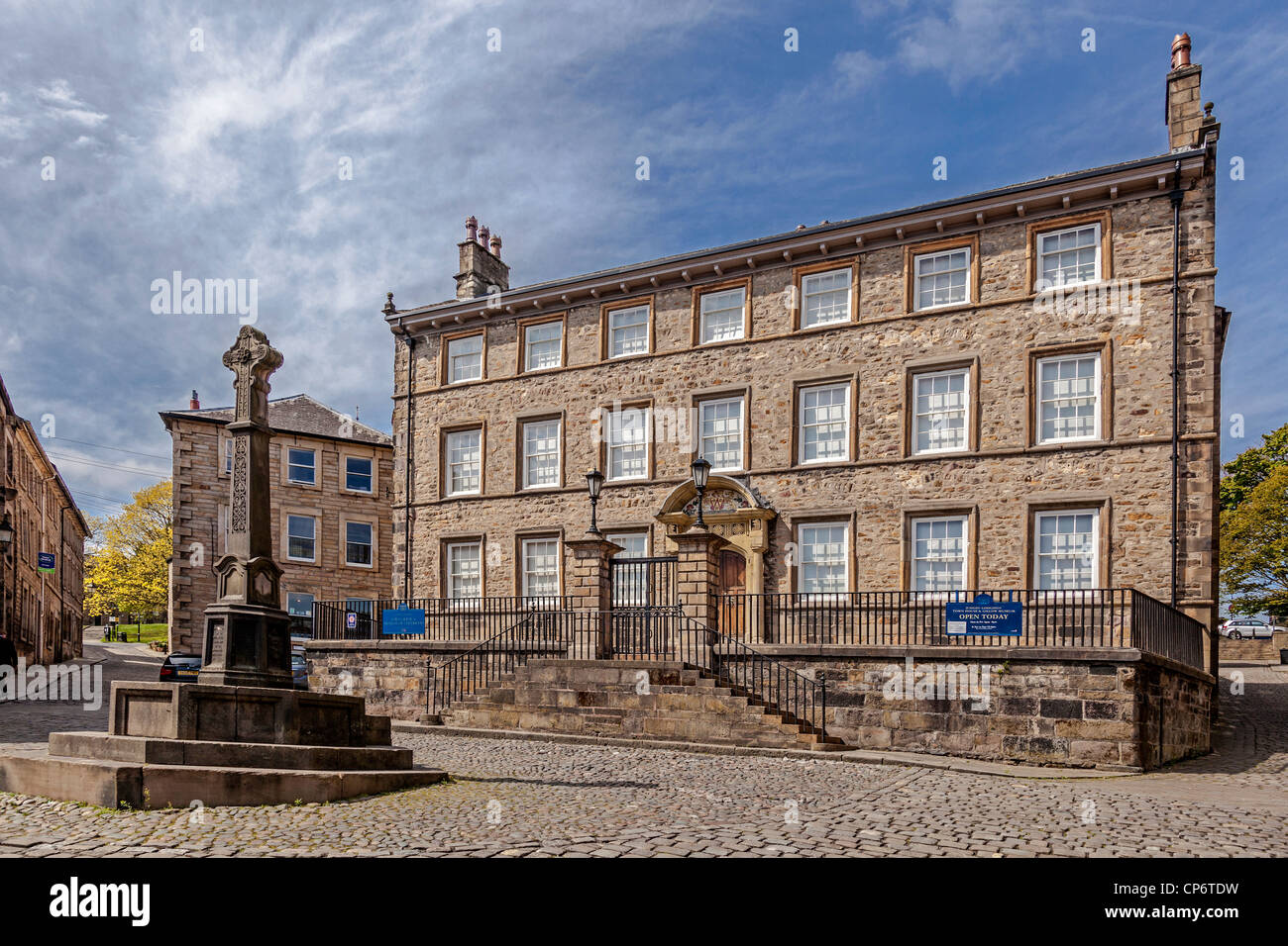 Lancaster. Museum Judges Lodgings and Gillow museum Town House. Stock Photo
