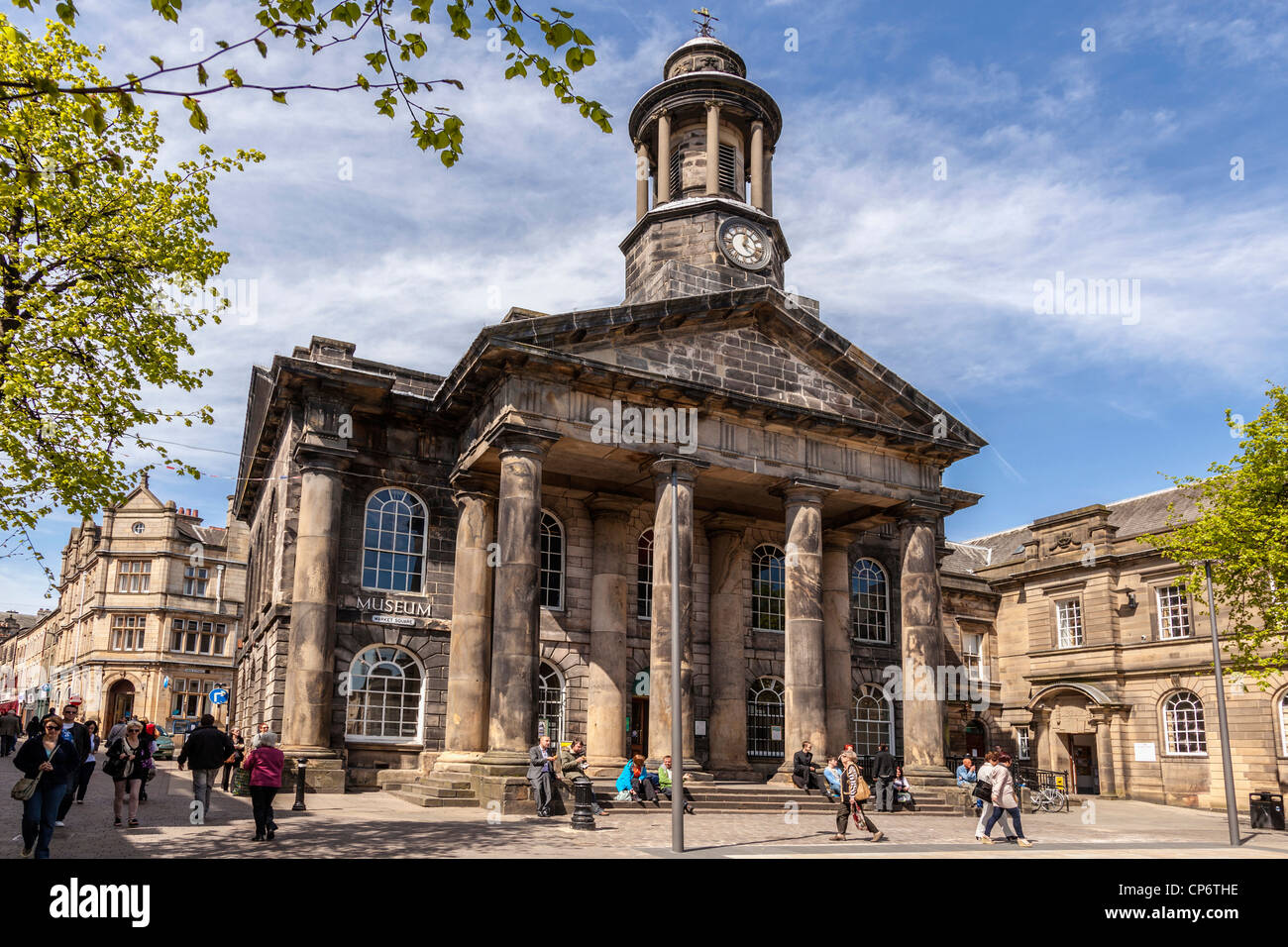 Lancaster City Museum in Market Square Lancaster Stock Photo Alamy
