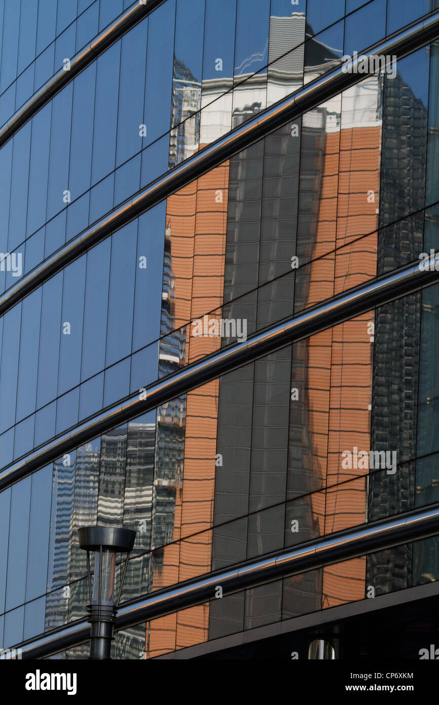 Berlaymont is an office building in Brussels, Belgium that houses the headquarters of the European Commission Stock Photo