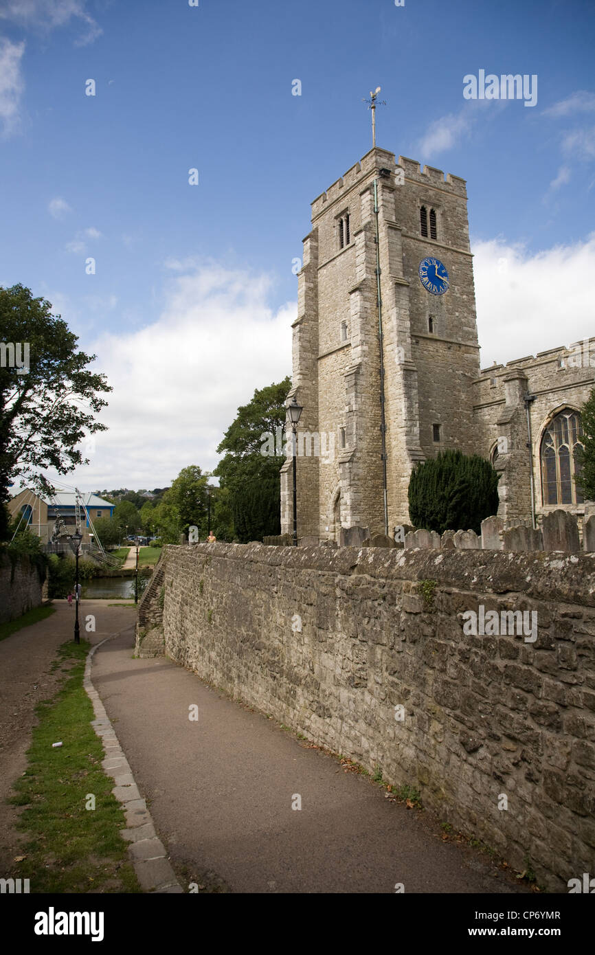 All Saints Church, Maidstone, Kent, England, UK Stock Photo
