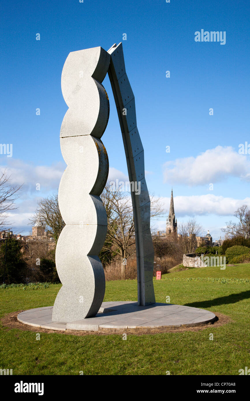 River Arch Sculpture by Doug Cocker Perth Perth and Kinross Scotland