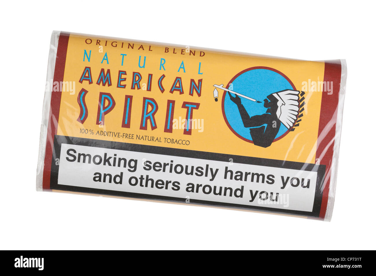 Natural american spirit tobacco bag Stock Photo Alamy