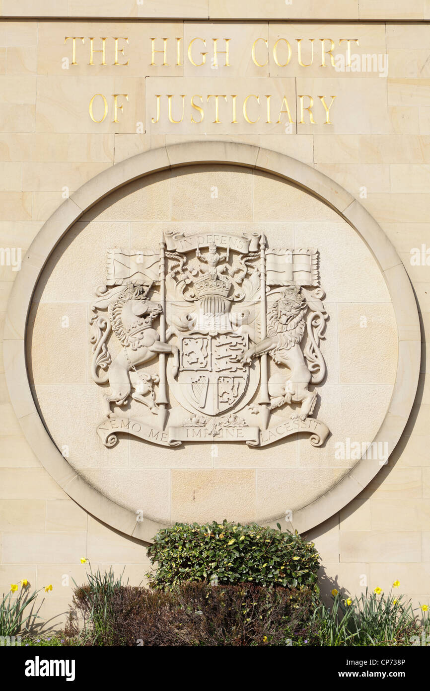 High court glasgow sign hi-res stock photography and images - Alamy