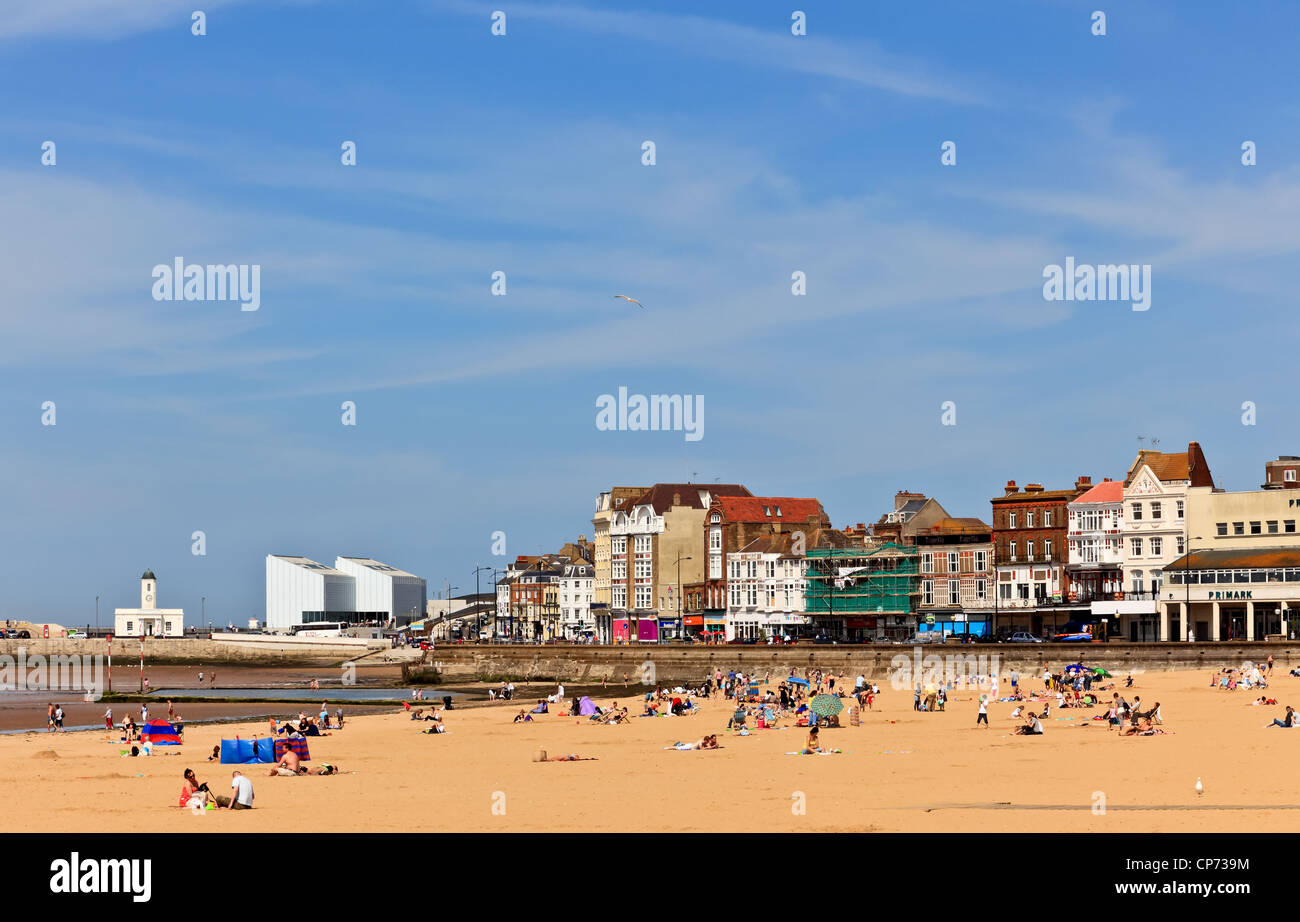 3846. Beach, Margate, Kent, UK Stock Photo