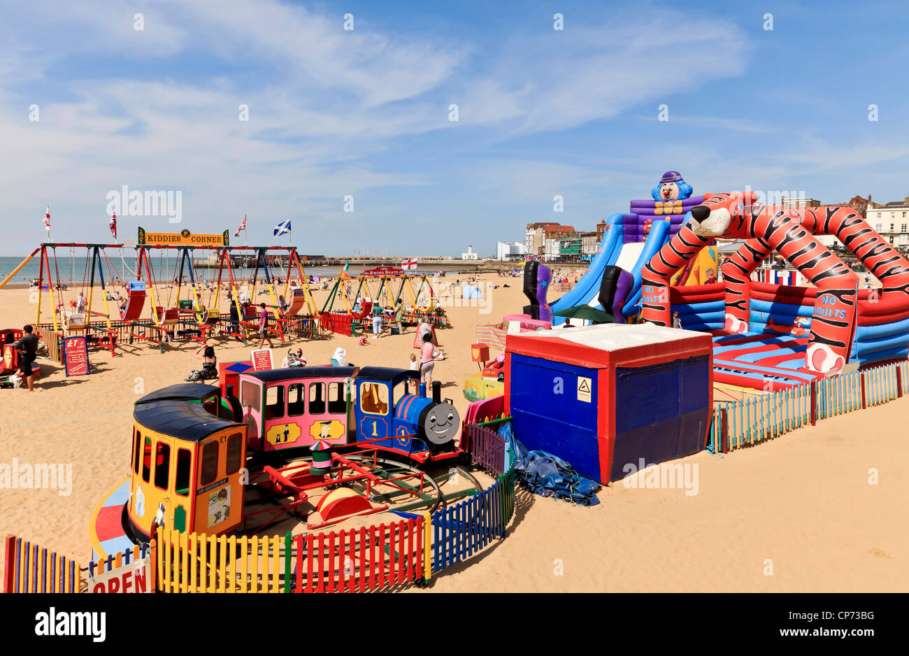 3847. Beach, Margate, Kent, UK Stock Photo
