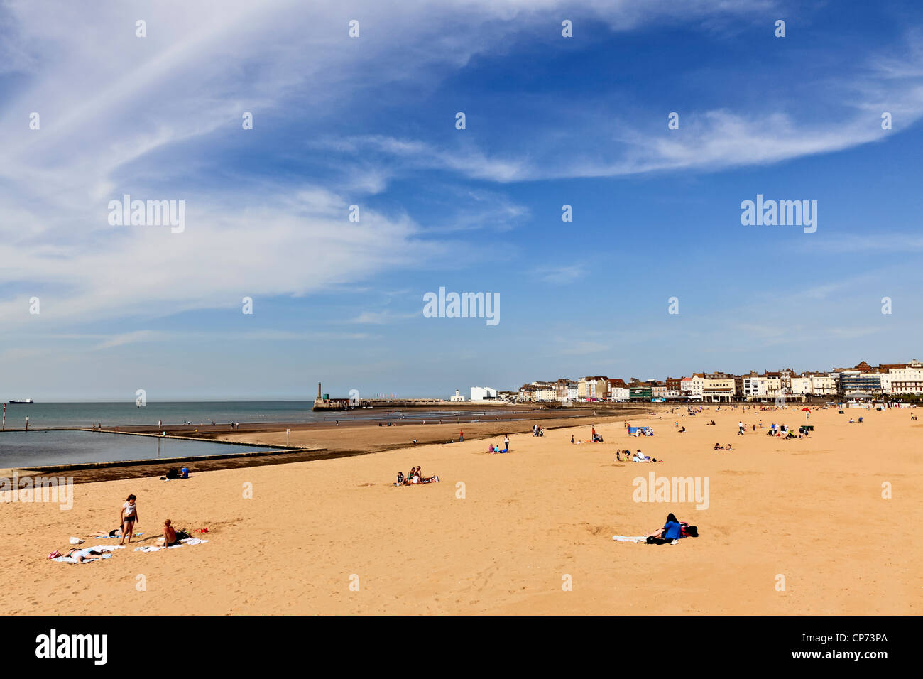 3854. Beach, Margate, Kent, UK Stock Photo