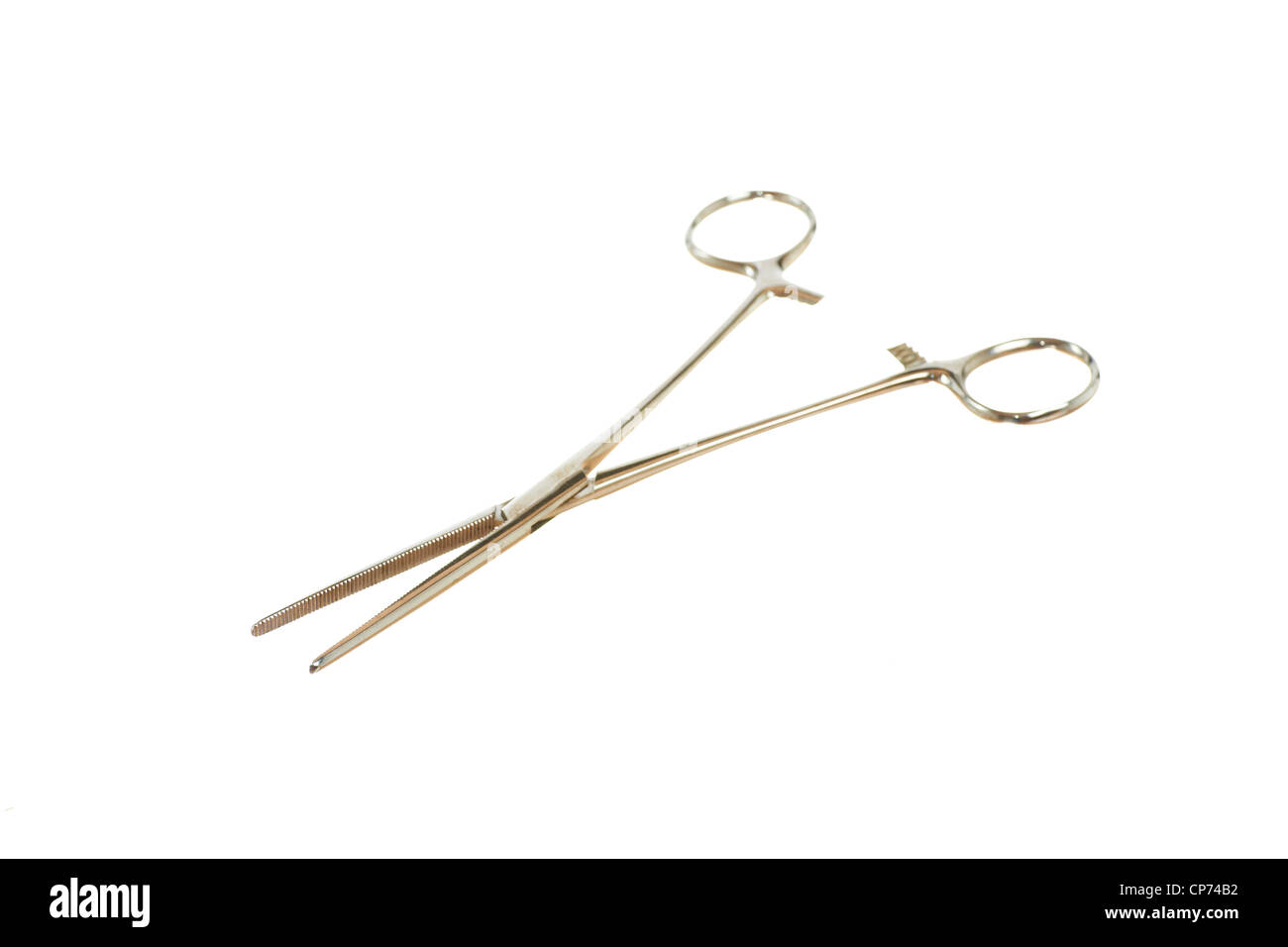 Surgical instrument (straight pean, haemostatic forceps Stock Photo Alamy