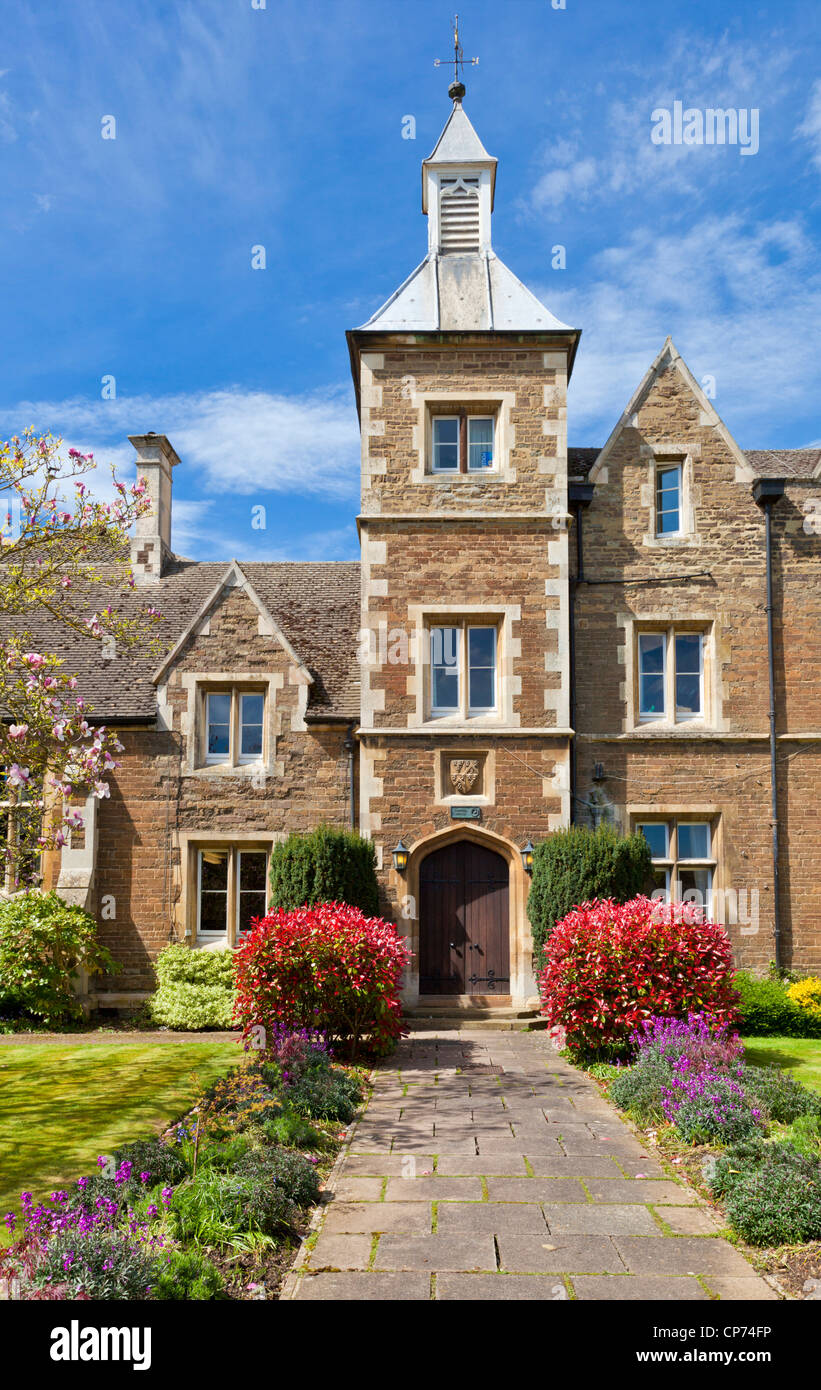 Oakham School house Market square Rutland England UK GB EU Europe Stock