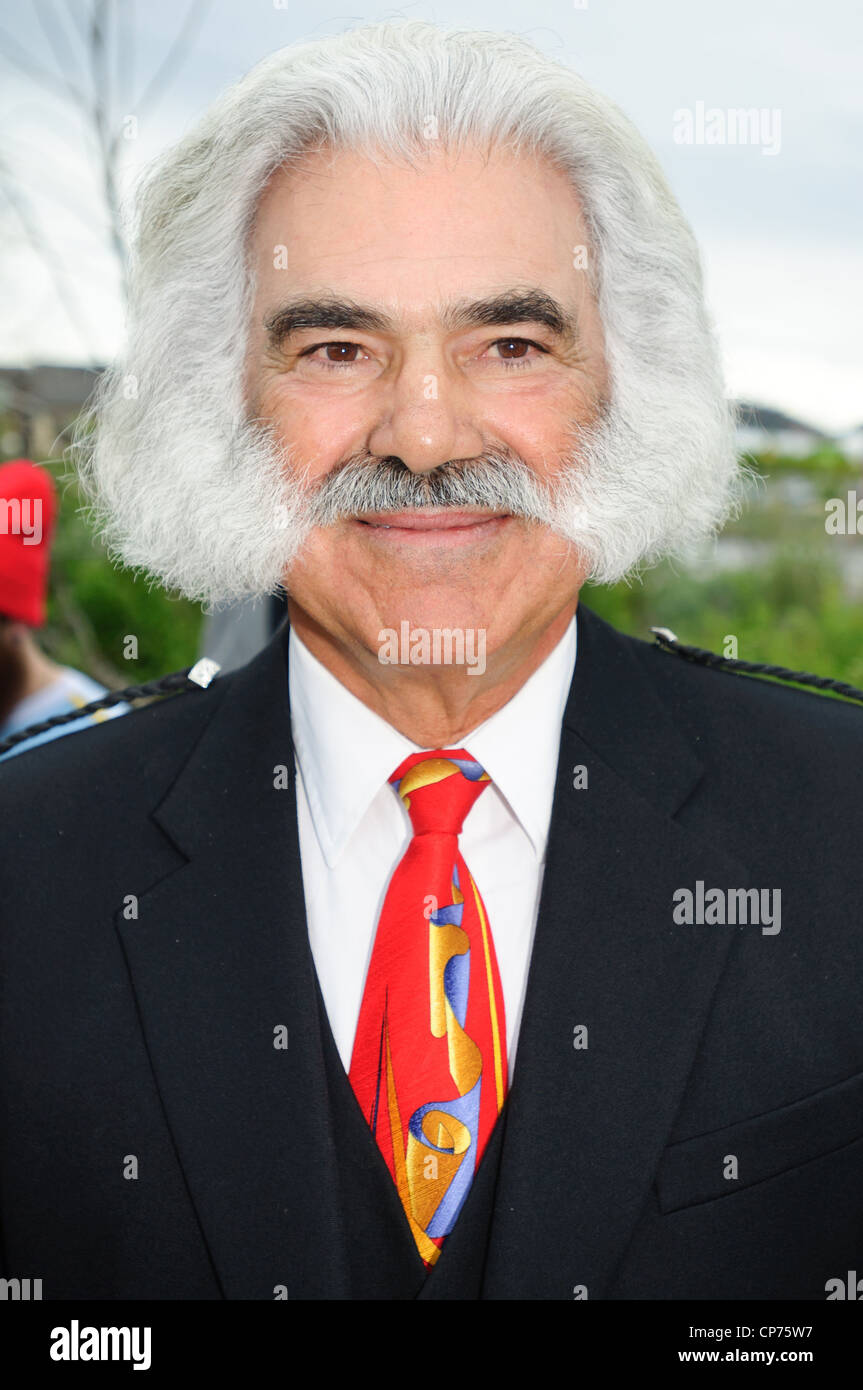 Competitor at the 2010 USA National Beard and Moustache Championships in Bend, OR, USA. June 5, 2010. Stock Photo