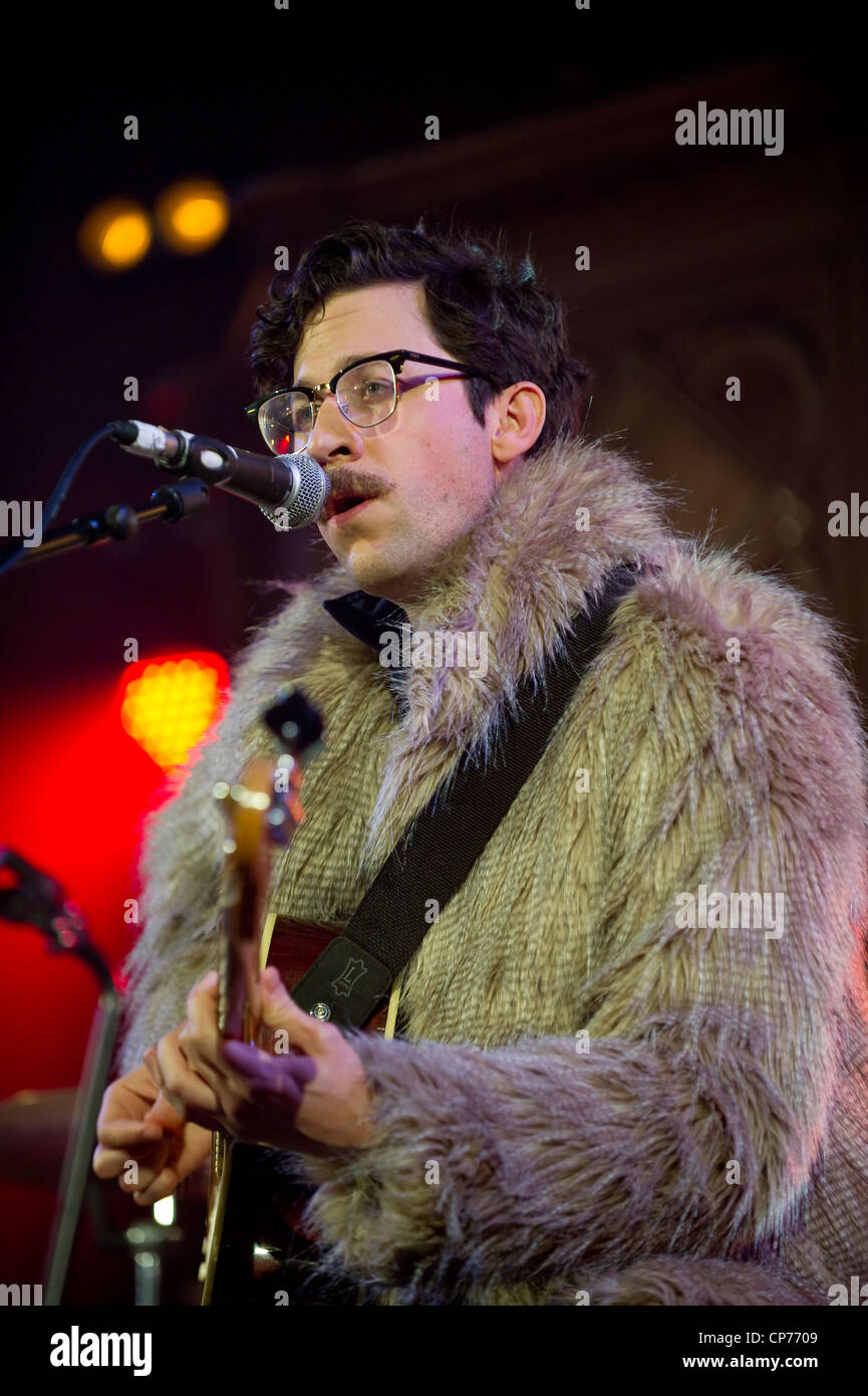 We are Scientists live at London Union chapel Stock Photo