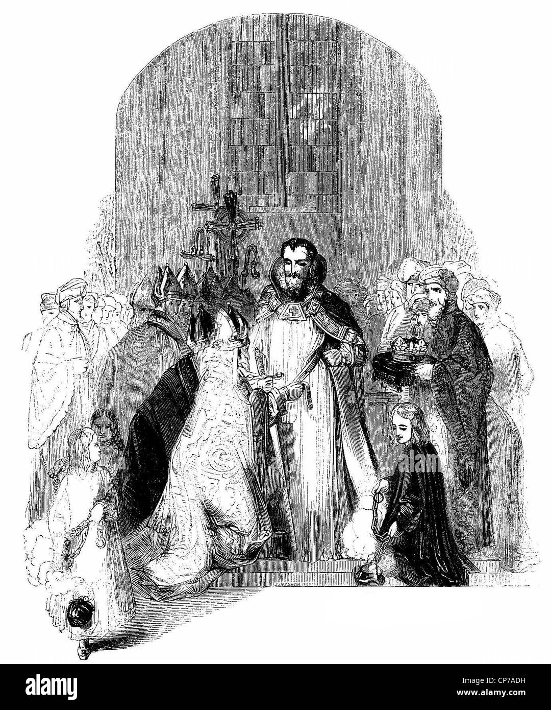 Henry Iv Coronation Black And White Stock Photos Images Alamy