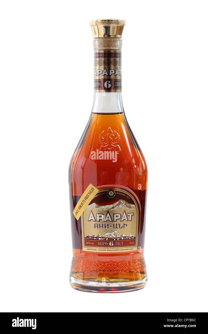 ararat cognac Stock Photo