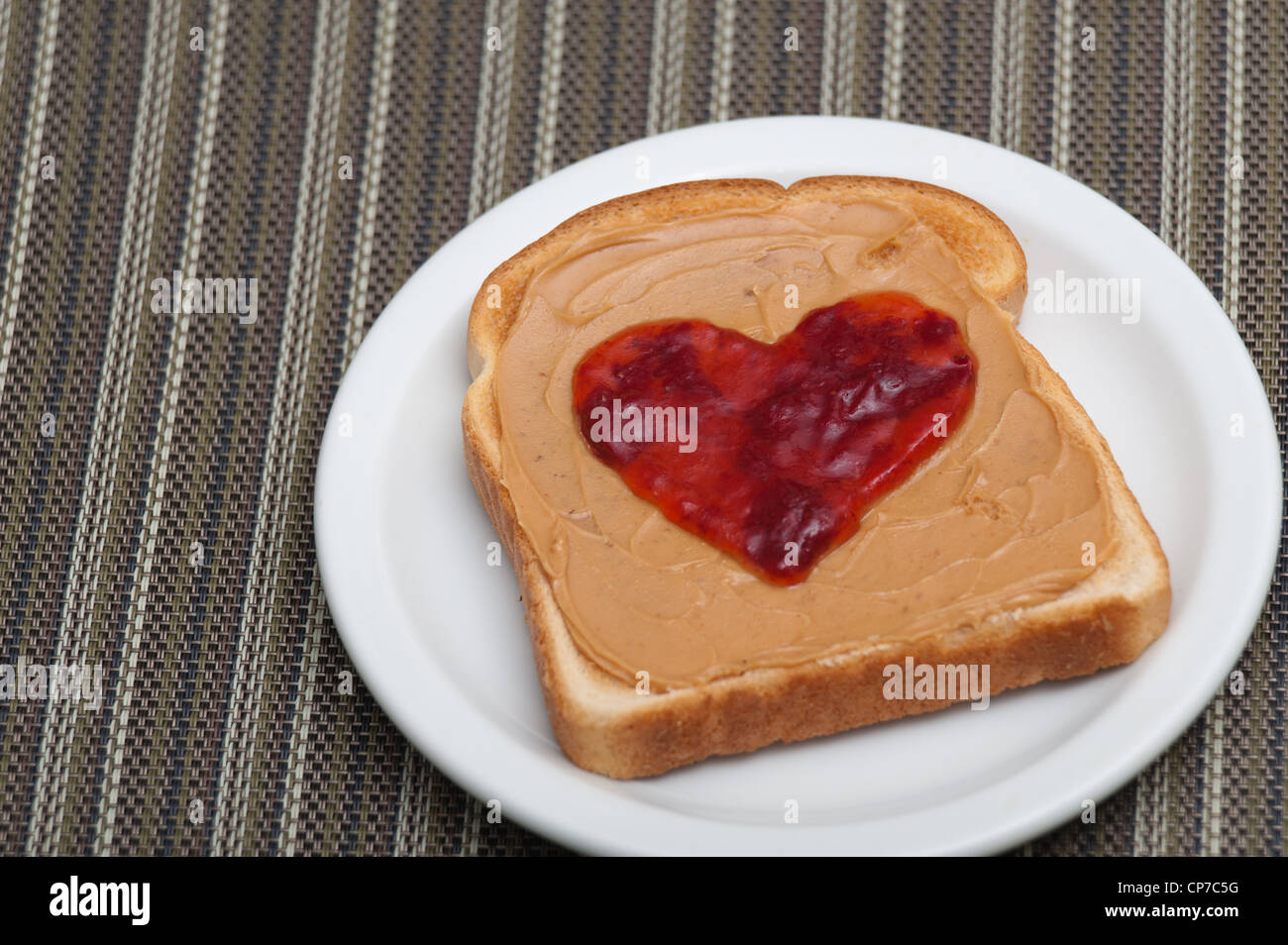 Peanut Butter And Jelly On Toast