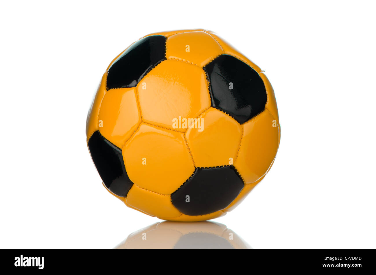 Soccer ball isolated on white background Stock Photo - Alamy