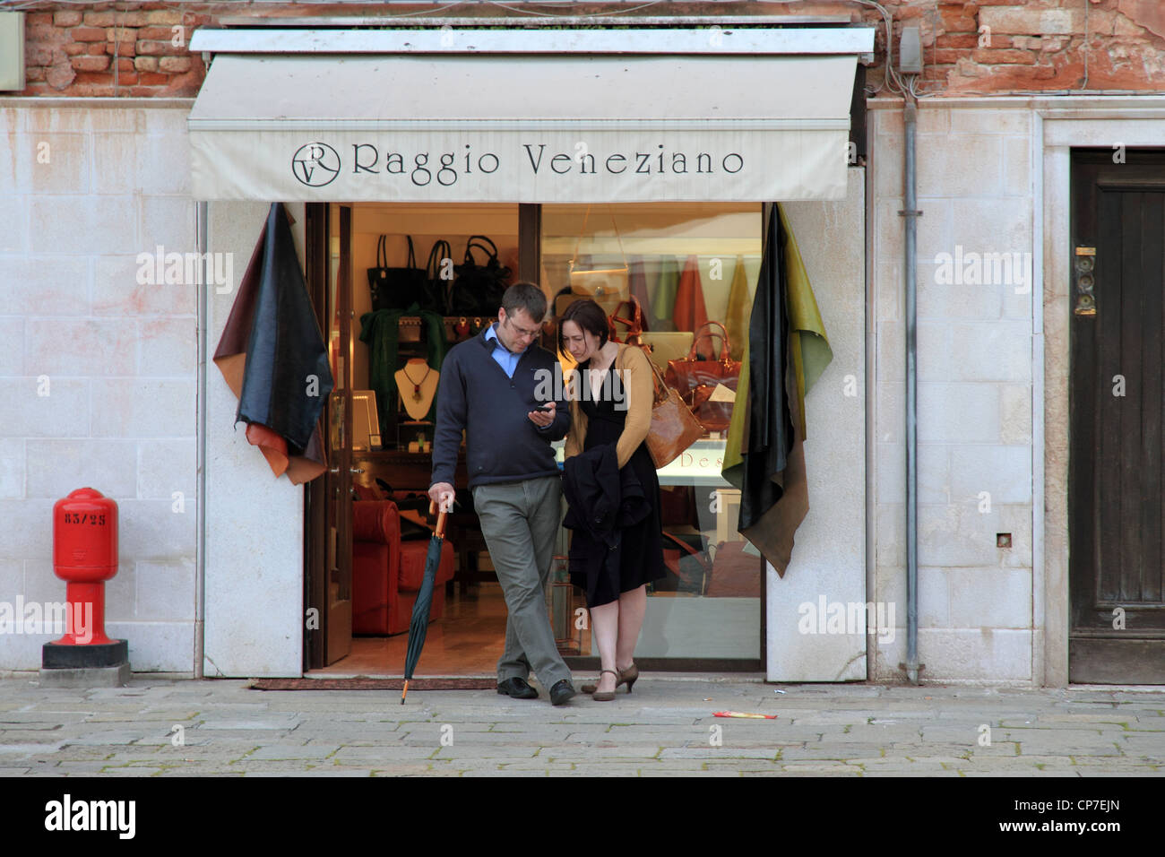 High italian leather goods hi-res stock photography and images - Alamy