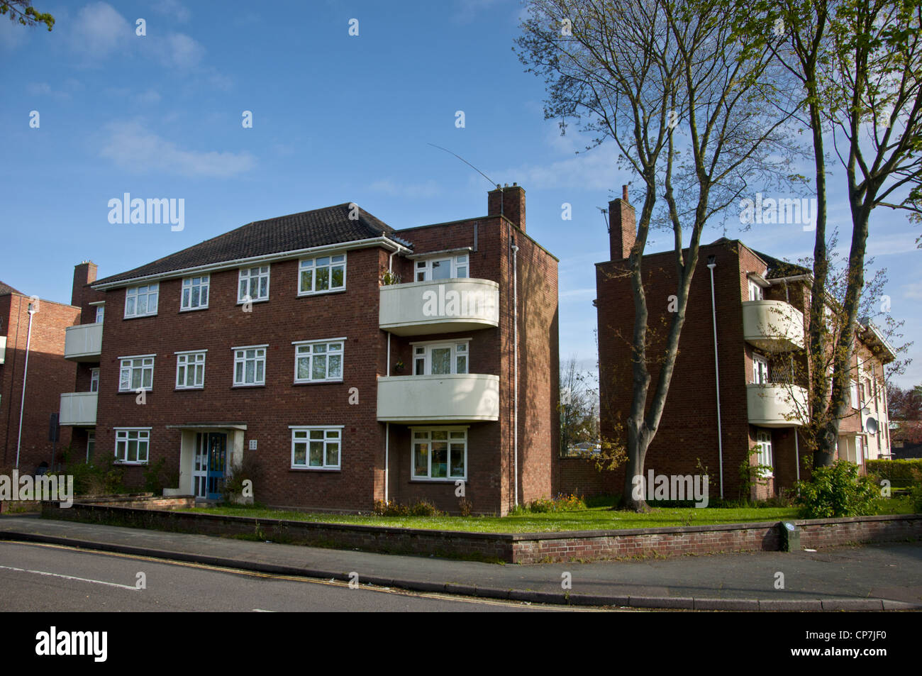 Norwich local authority council housing flats Stock Photo