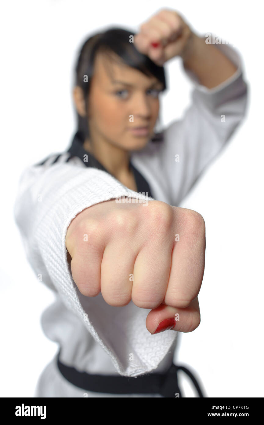 Black belt taekwondo hi-res stock photography and images - Alamy