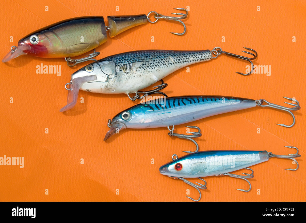 A selection of tarpon lures fished on Rio San Juan near the town