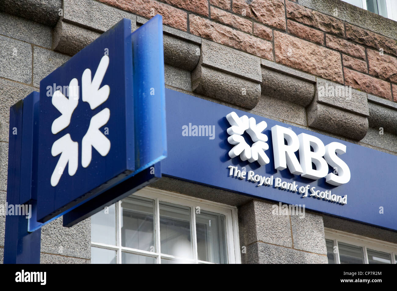 rbs royal bank of scotland bank branch in fort william Scotland UK Stock Photo