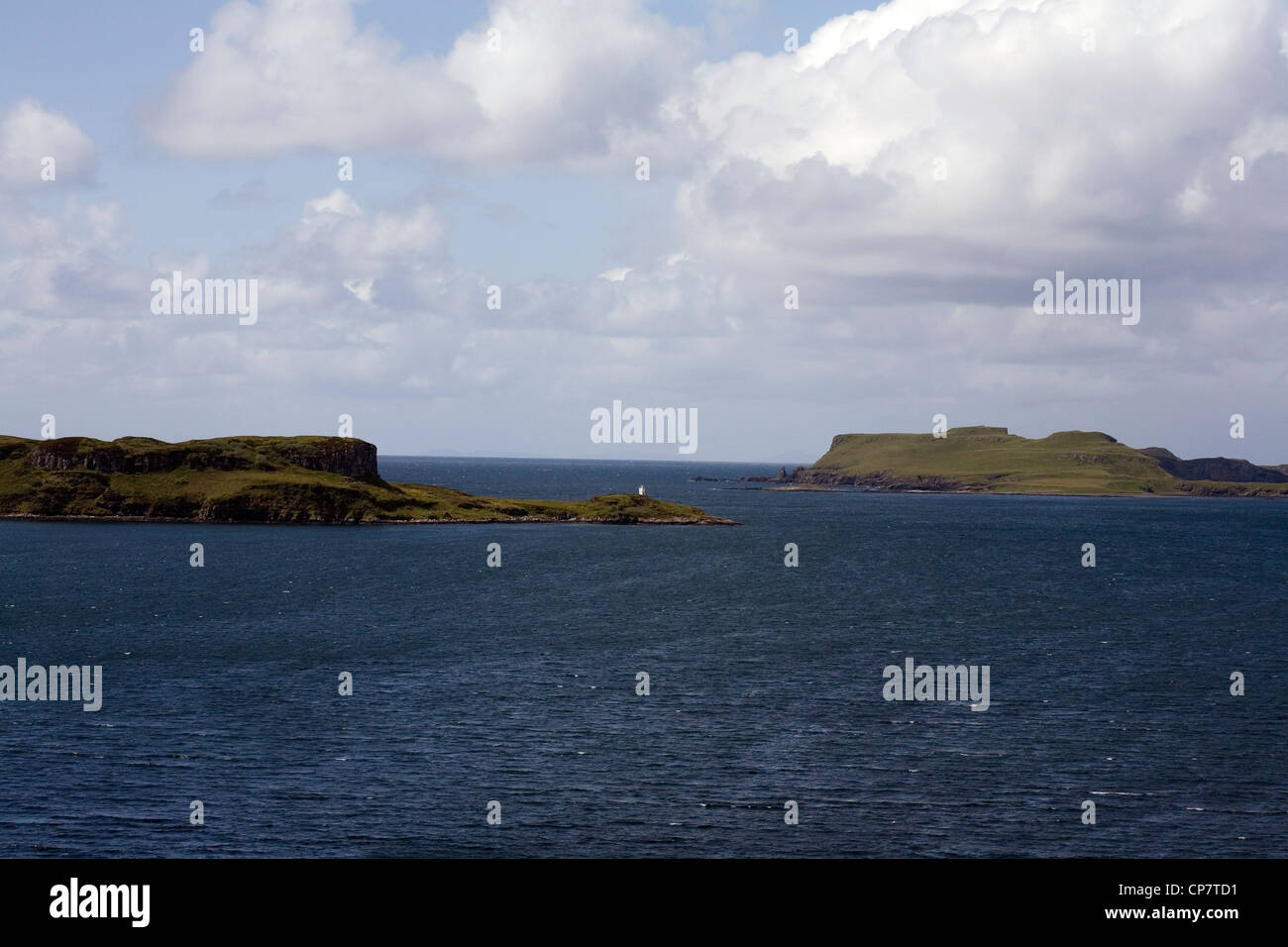 Ardtreck Point Loch Harport from Bracadale Isle of Skye Scotland Stock Photo