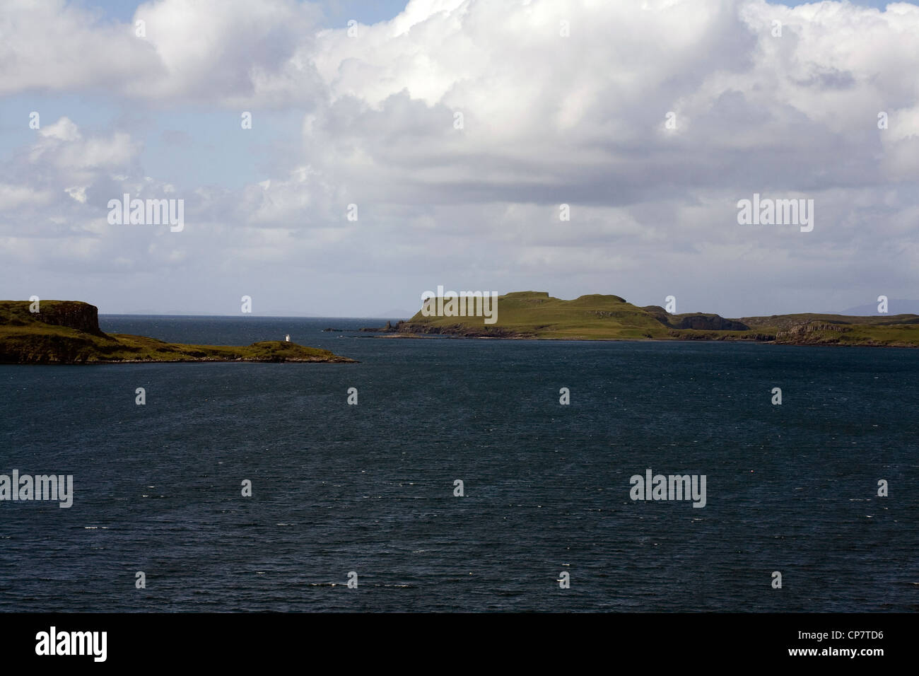 Ardtreck Point Loch Harport from Bracadale Isle of Skye Scotland Stock Photo