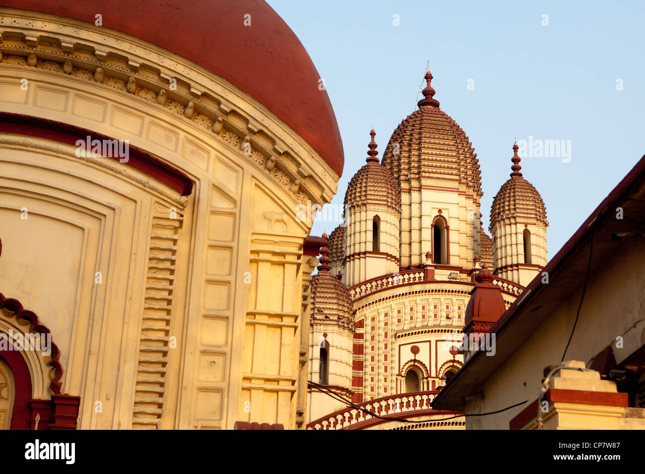 Dakshineshwar Temple, Kolkata, India Stock Photo