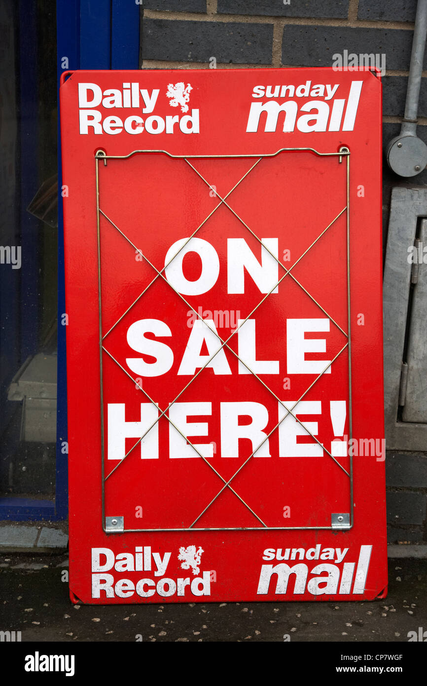 Daily record sunday mail hires stock photography and images Alamy