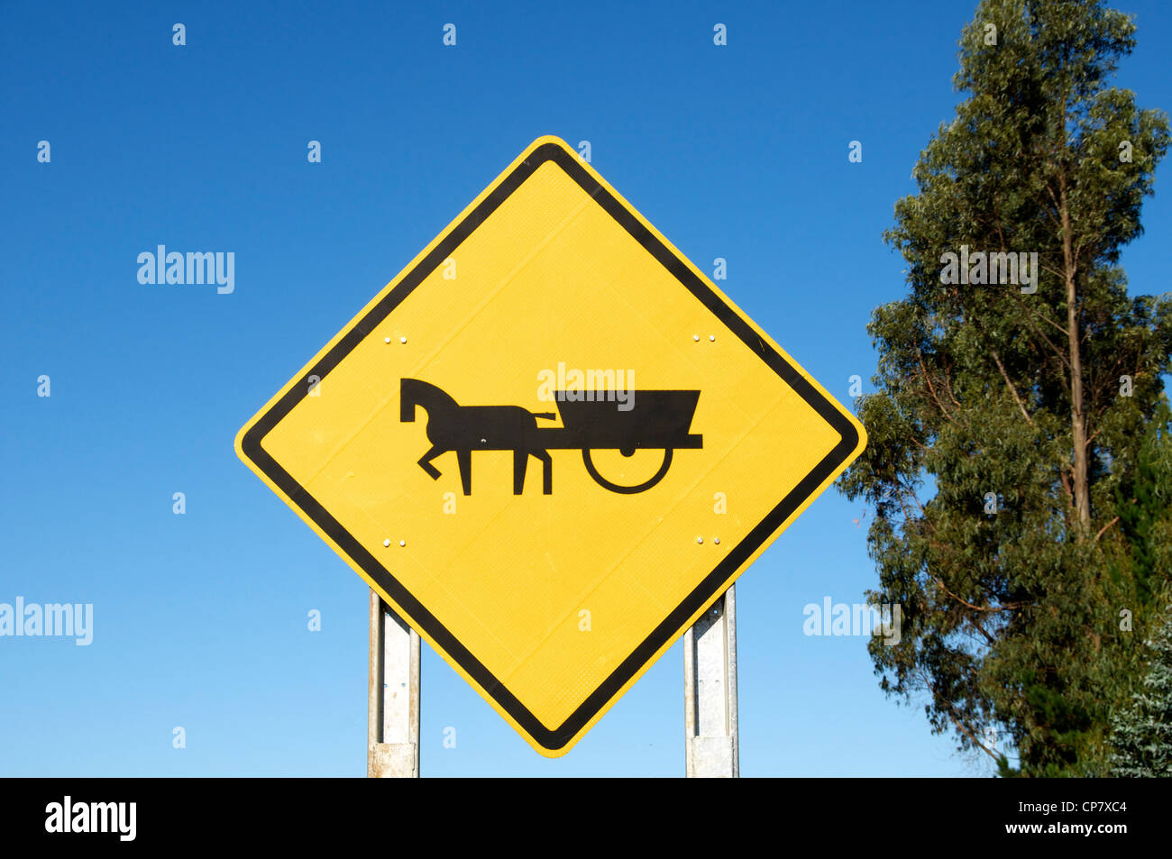 Road sign horse cart hires stock photography and images Alamy