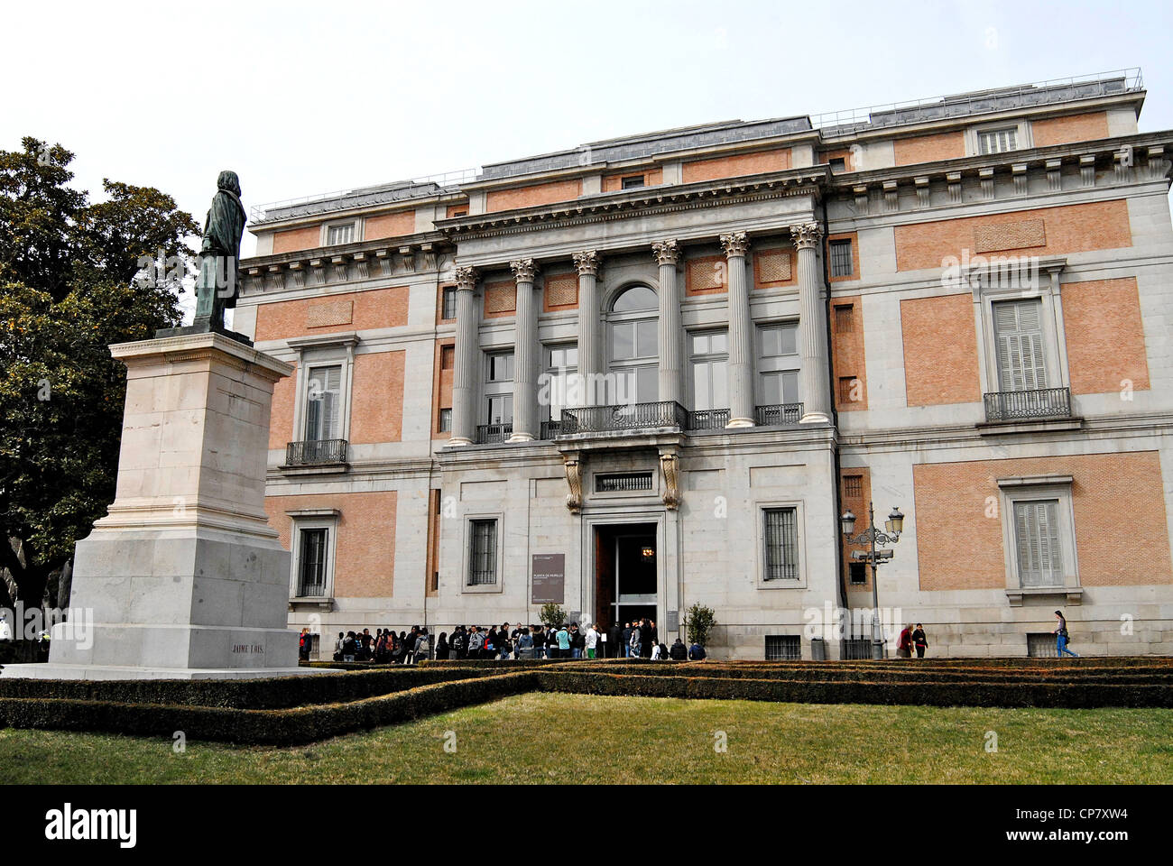 Prado museum Madrid Spain Stock Photo