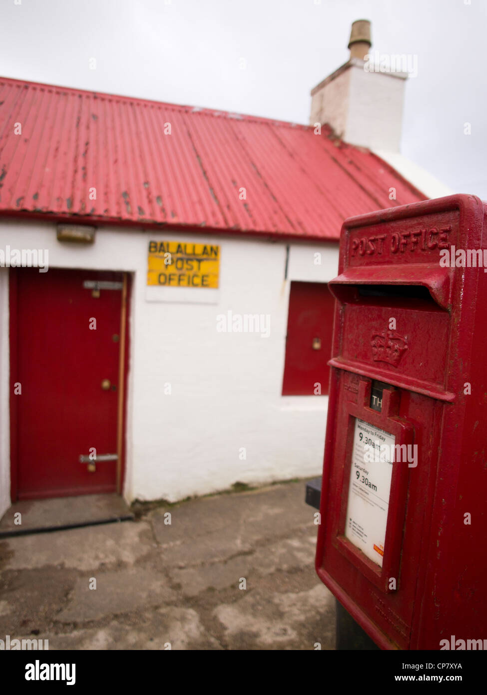 Balallan Post Office, Isle of Lewis, Scotland Stock Photo Alamy