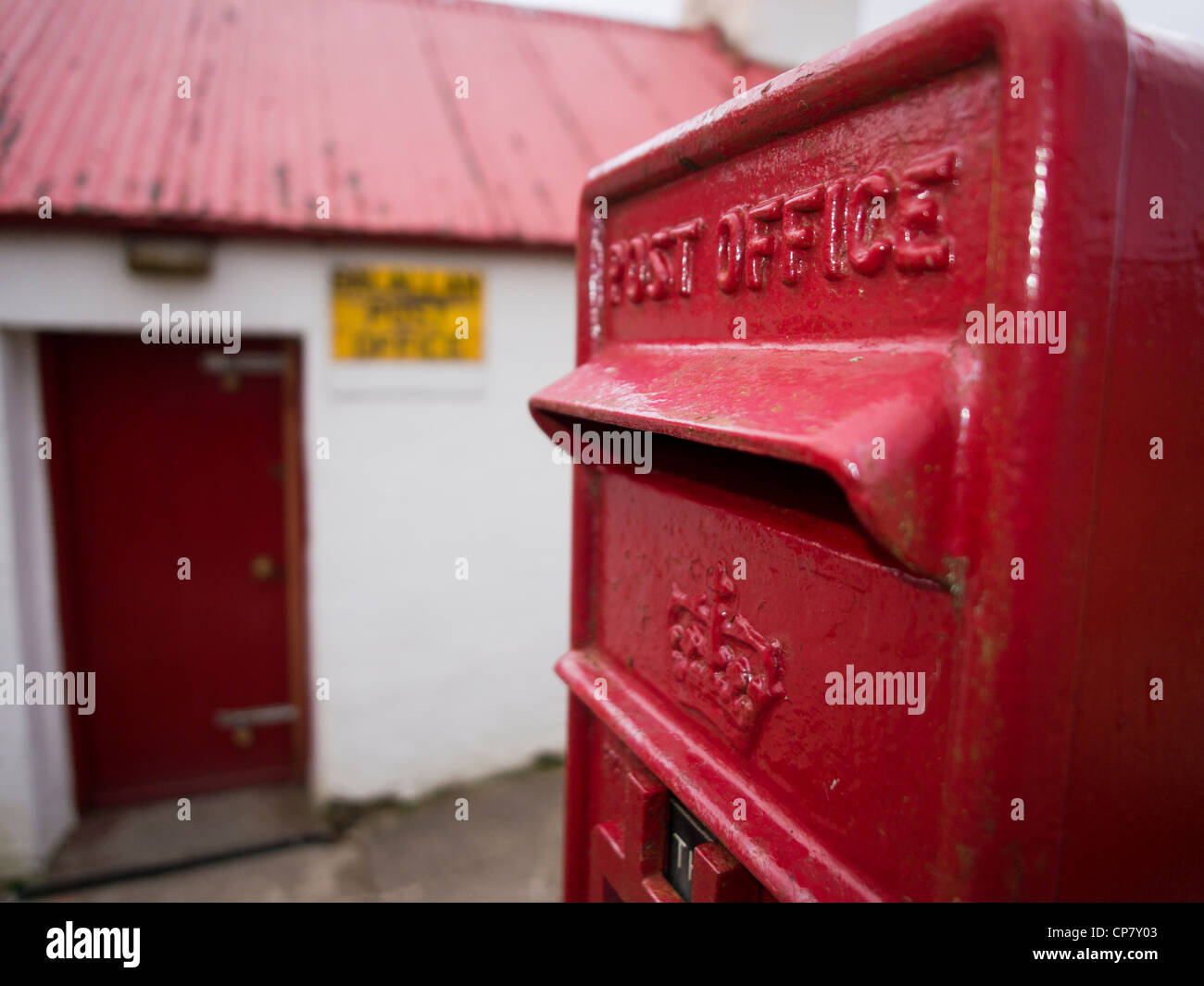 Balallan Post Office, Isle of Lewis, Scotland Stock Photo Alamy