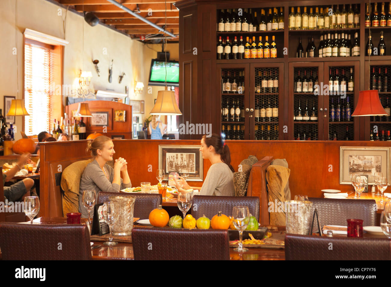 Cafe Fiore, Ventura, California Stock Photo