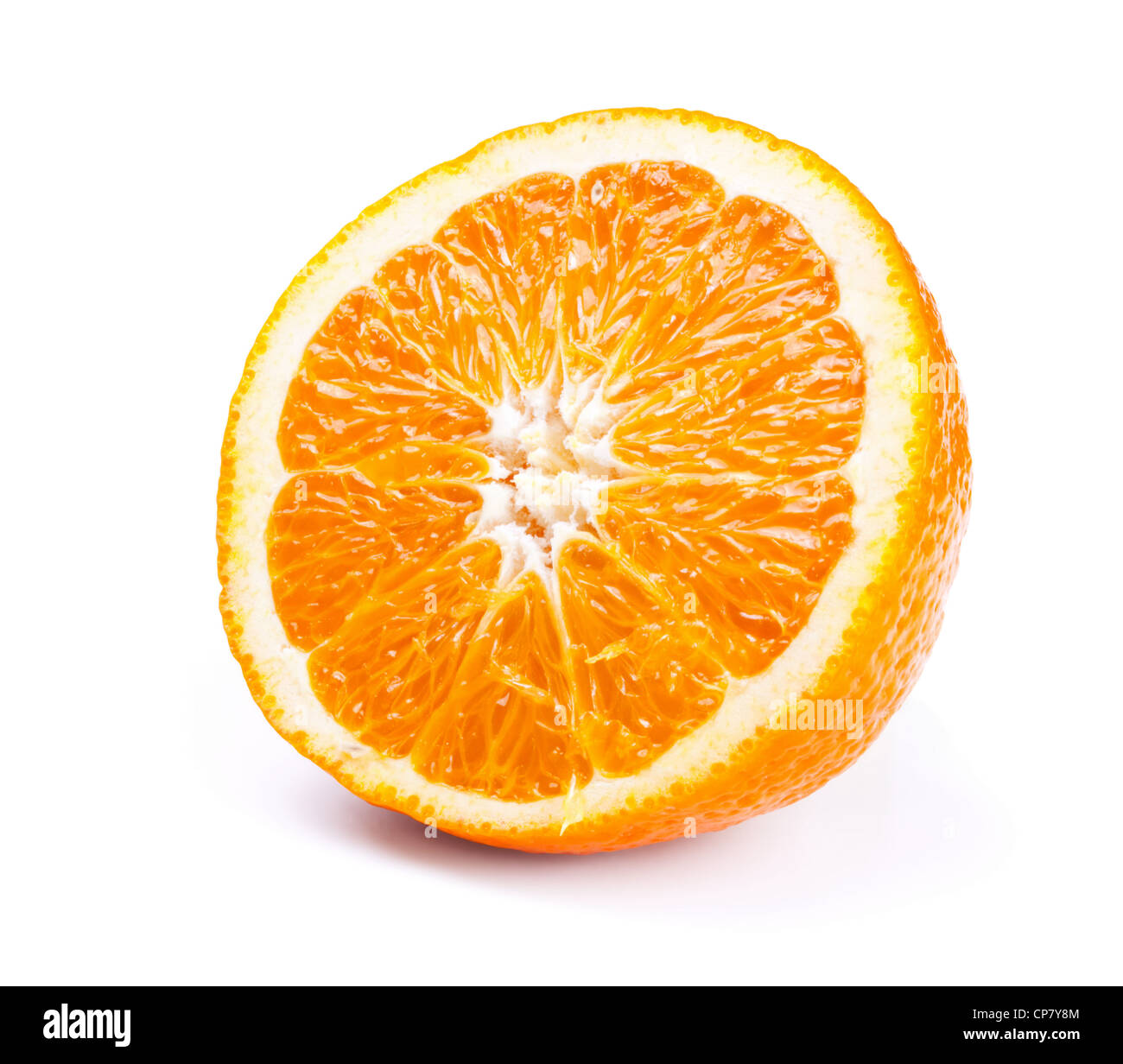Fresh orange isolated on white background Stock Photo - Alamy