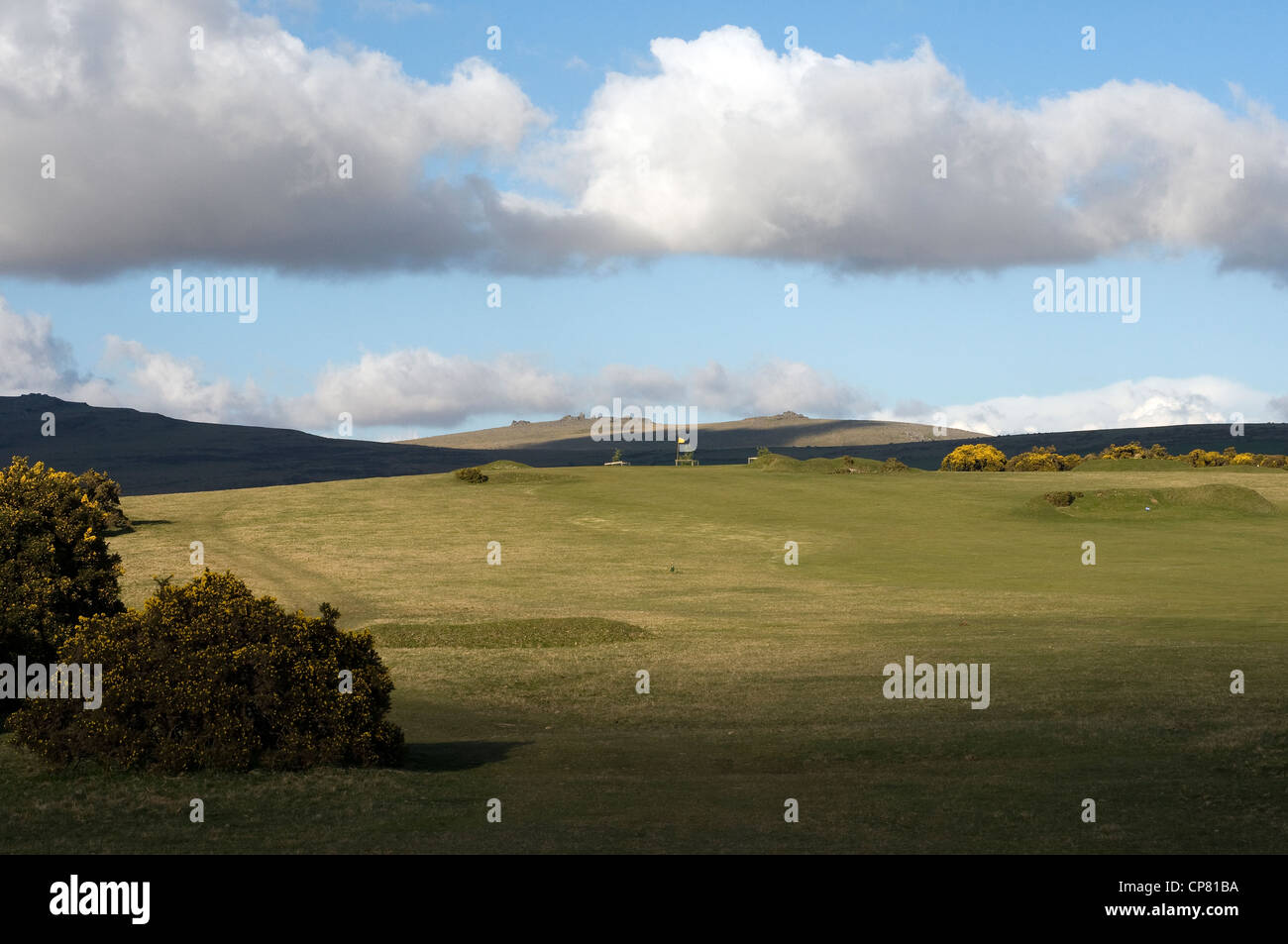 Tavistock Golf course Stock Photo