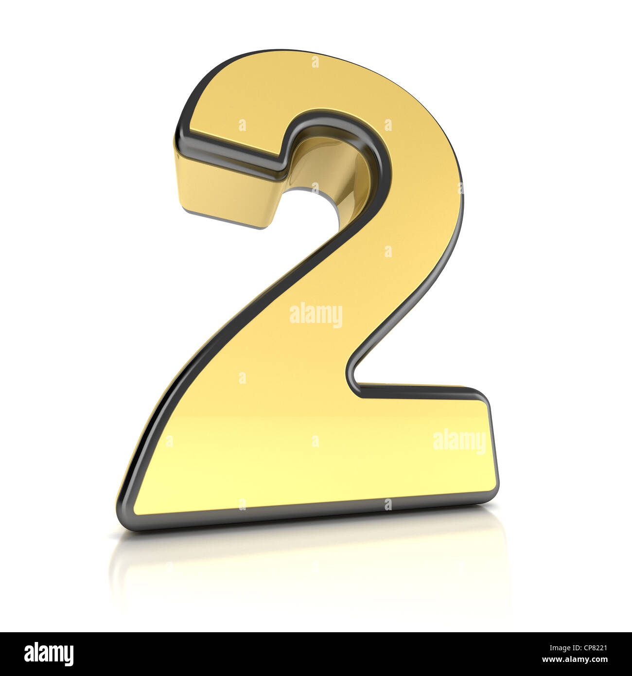 The number two stock photo alamy
