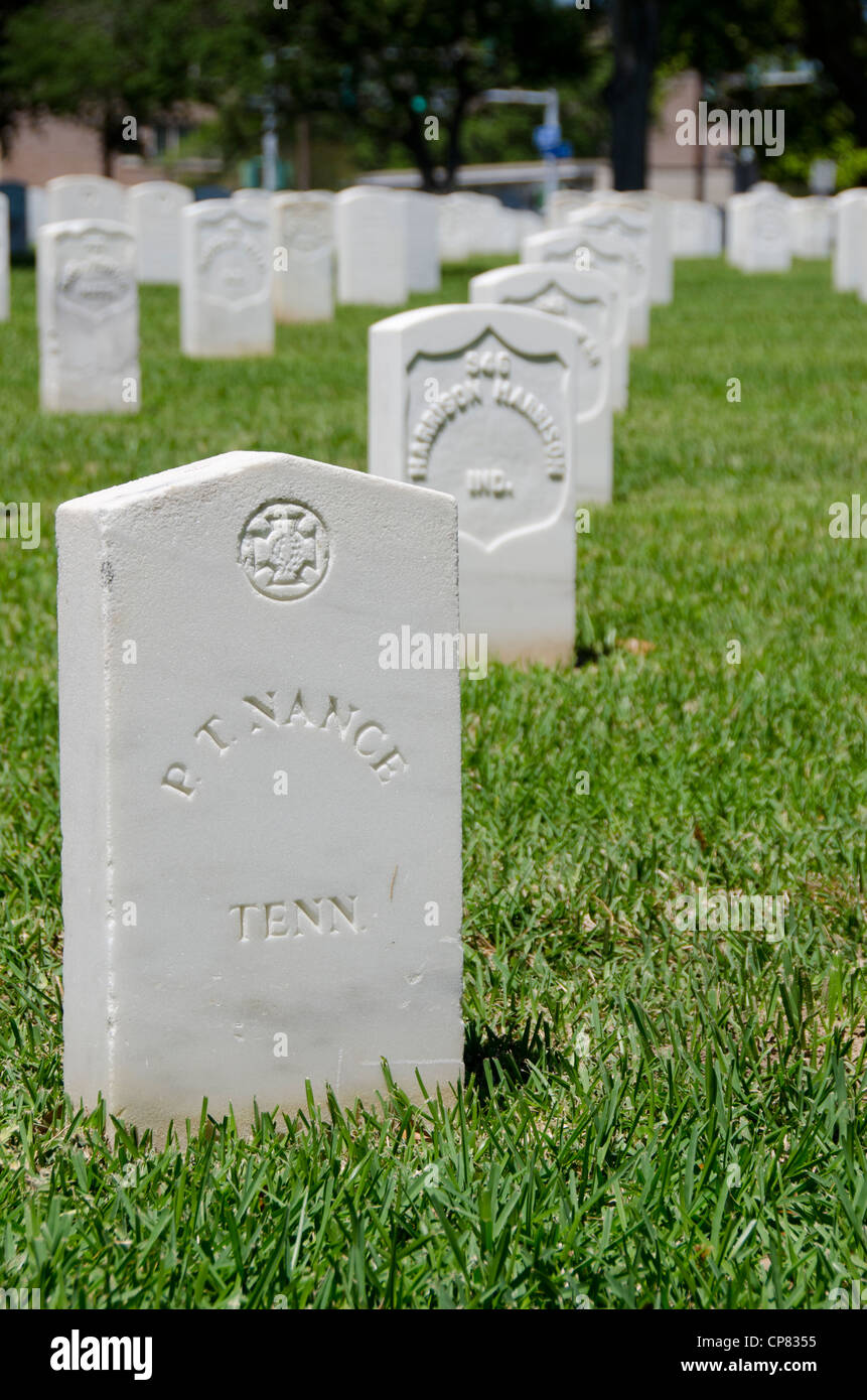 Confederate grave marker High Resolution Stock Photography and Images ...