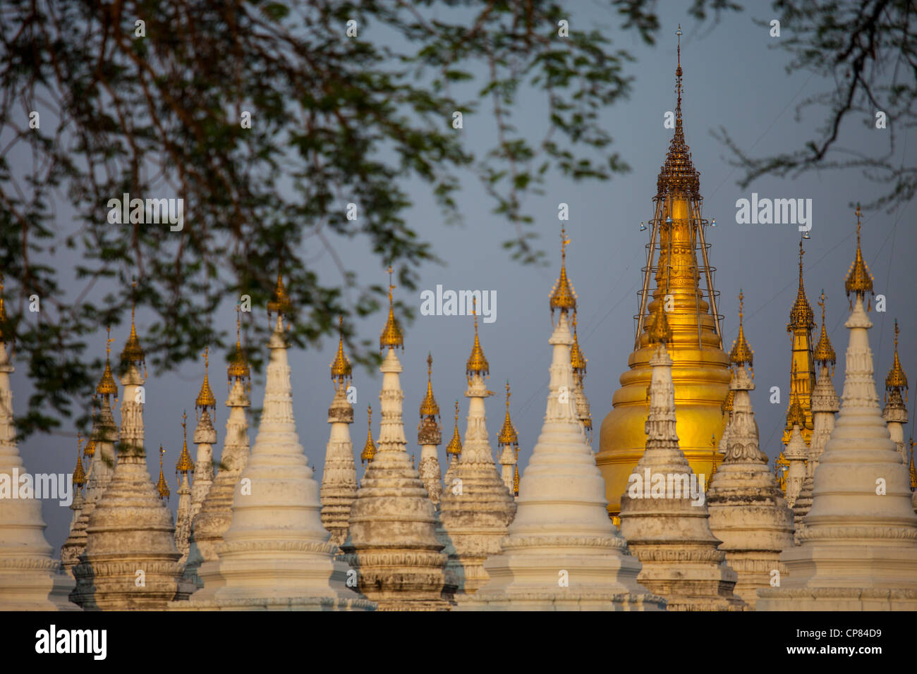 Sandamuni Paya Buddhist Temple in Mandalay Myanmar Stock Photo