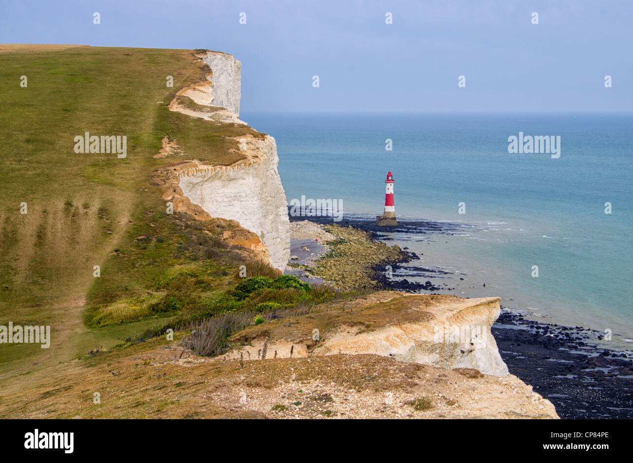 Highest chalk sea cliffs in hires stock photography and images Alamy