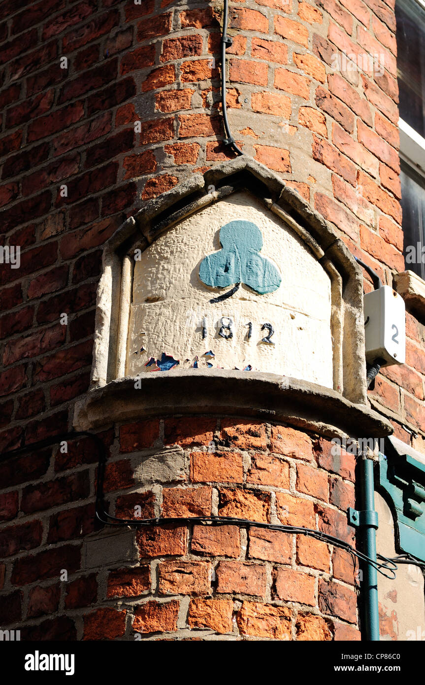 Howden East Riding Yorkshire England.Irish 1812 Stock Photo - Alamy