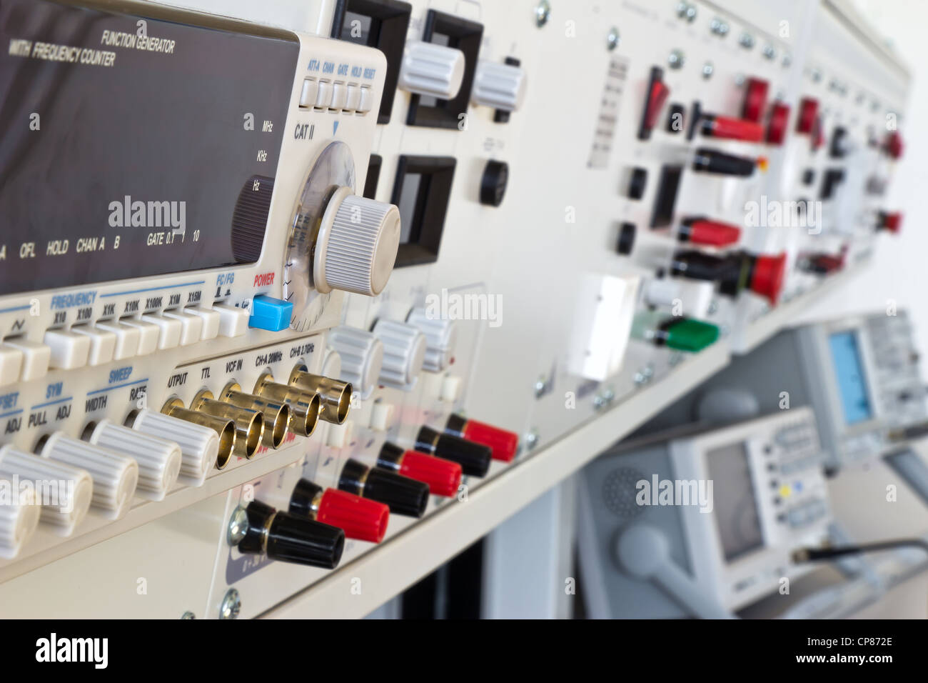 laboratory electric measurement apparatus and measuring instruments