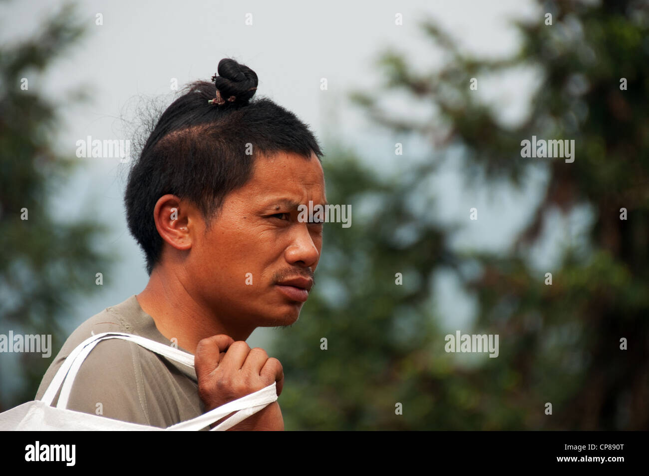 China Man Hairstyle Stock Photos China Man Hairstyle Stock
