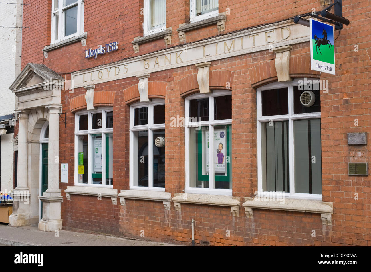 Exterior of Lloyds TSB Bank on high street in Bromyard Herefordshire England UK Stock Photo