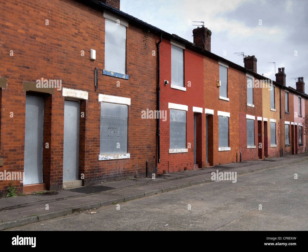 England, Salford, Lower Broughton, early 19th century housing ready for