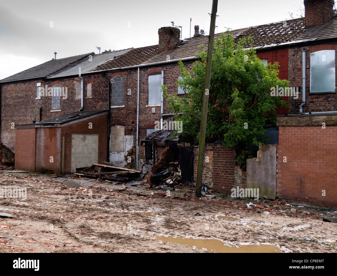 England, Salford, Lower Broughton, early 19th century housing ready for