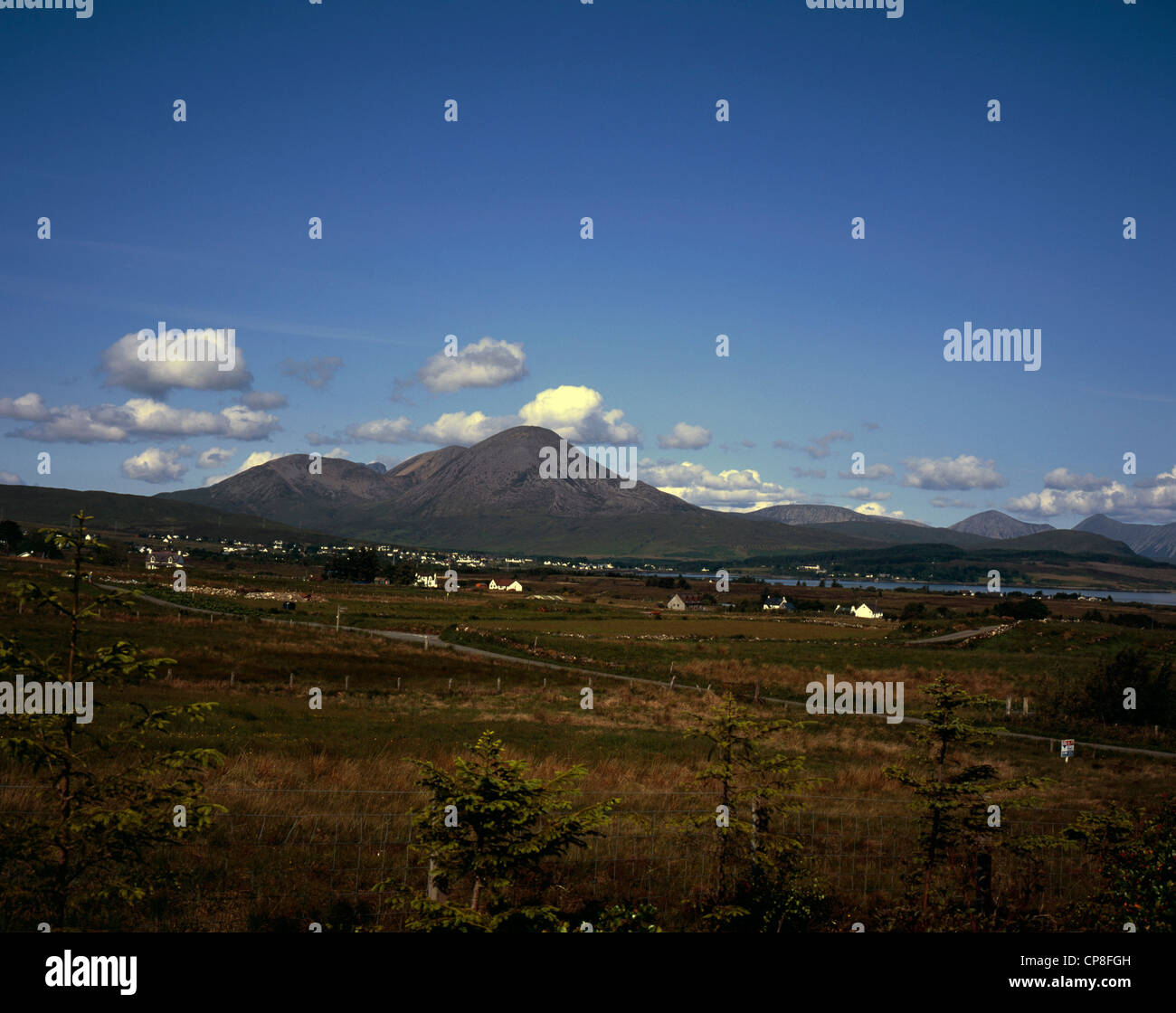 Breakish Beinn na Caillich from Breakish Broadford Isle of Skye Scotland Stock ...