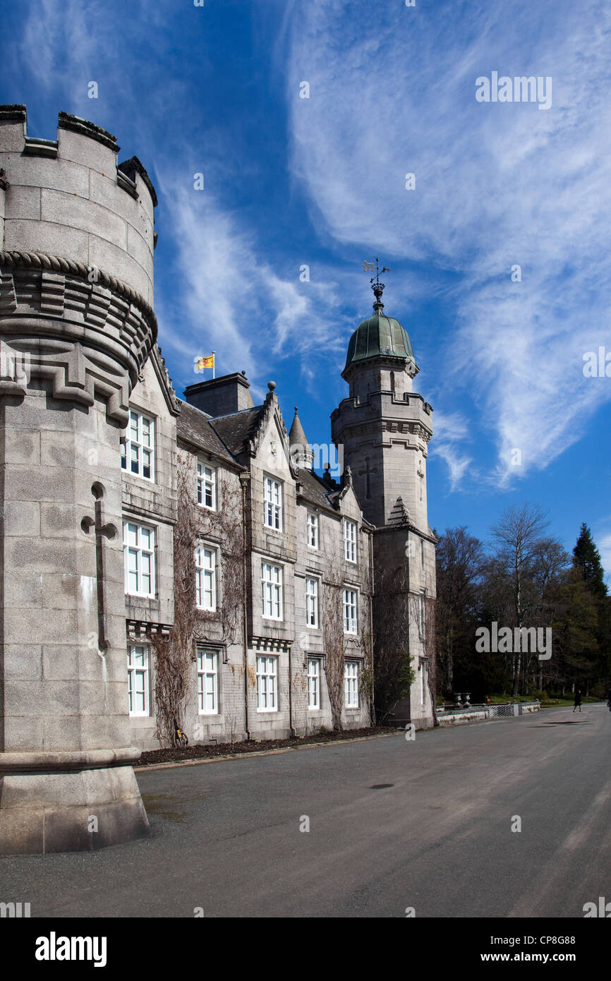 Balmoral Scottish Royal Scots baronial revival style castle and grounds