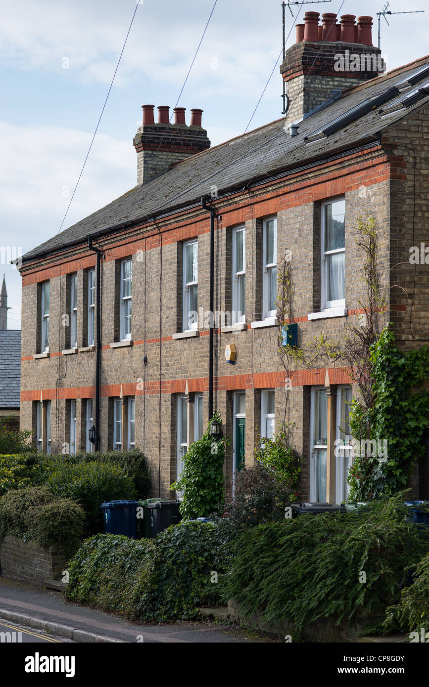 Victorian Terrace houses, Cambridge, England Stock Photo Alamy